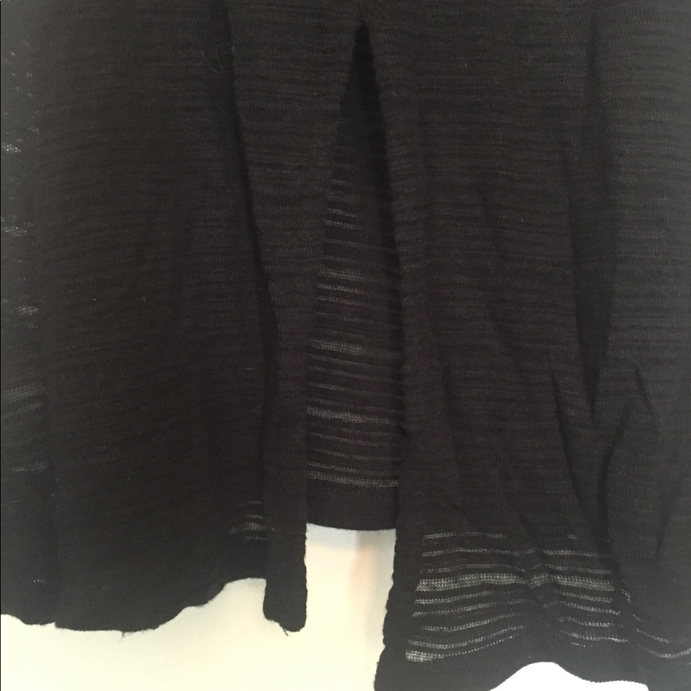 Zara Black Tank with Back Detail - Picture 3 of 7